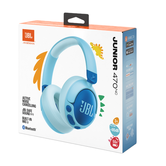 JBL JUNIOR 470 NC ワイヤレスヘッドホン Amazon.com: JBL Junior 470NC - Wireless Over-Ear Noise Cancelling